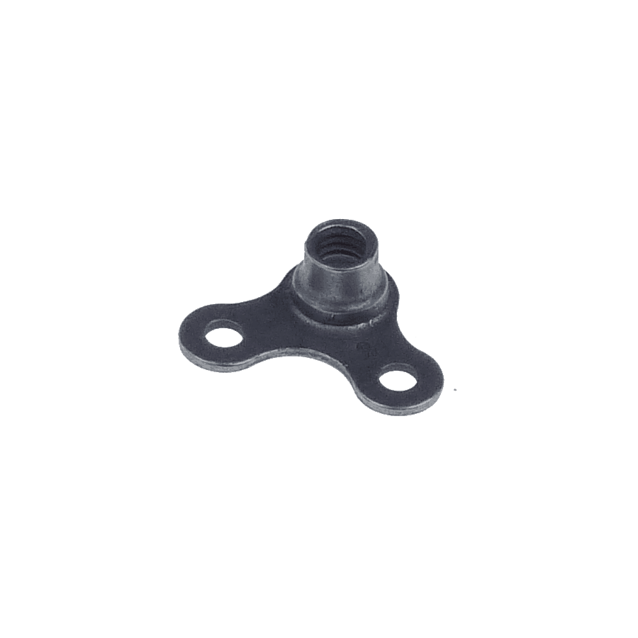 M4x0.7 90° corner fixed anchor nut two lugs