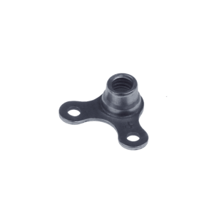 M5x0.8 90° corner fixed anchor nut two lugs